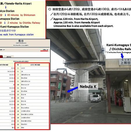 Nebula K Hotel Kumagaya Buitenkant foto